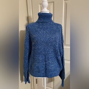 💙Knit Turtleneck Sweater